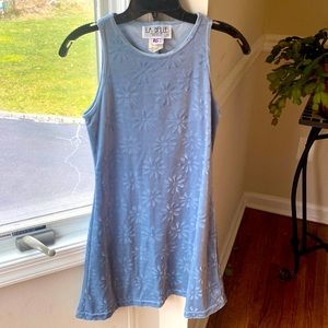 90’s Velvet Floral Dress